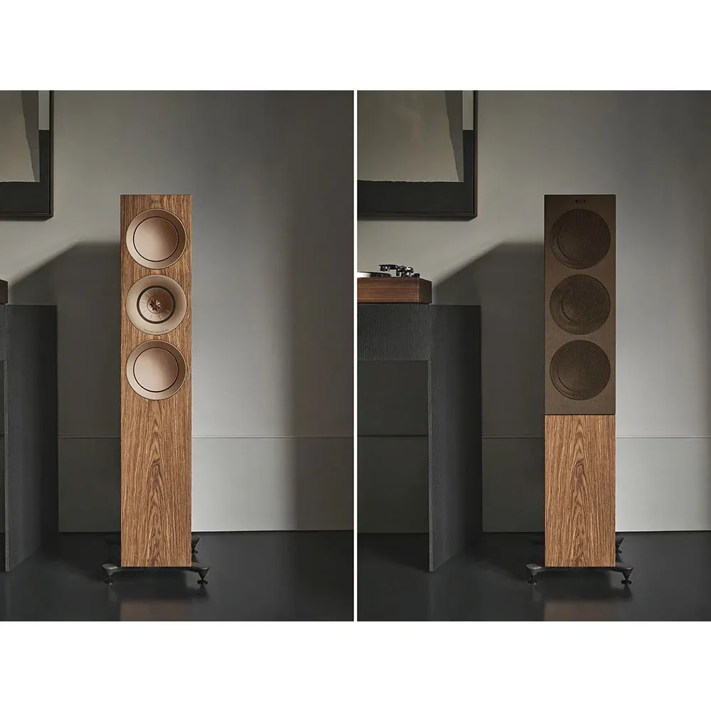 KEF R5 Meta Walnut