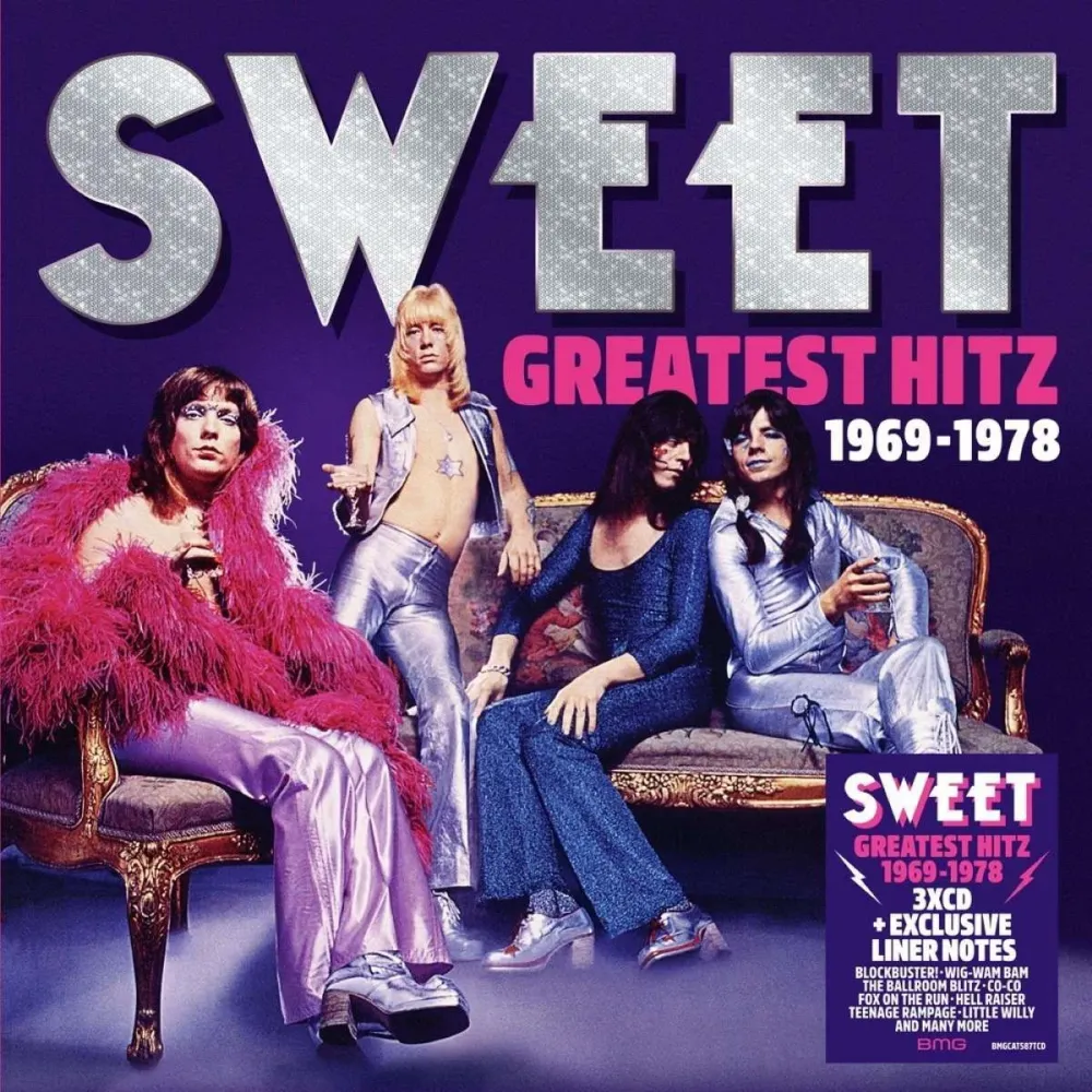 Sweet – Greatest Hitz 1969-1978 (Coloured Grape) LP