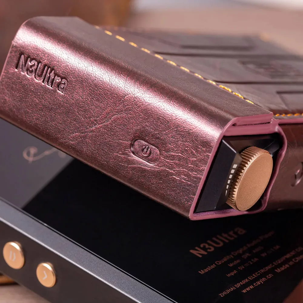 Cayin N3 Ultra Leather Case Purple