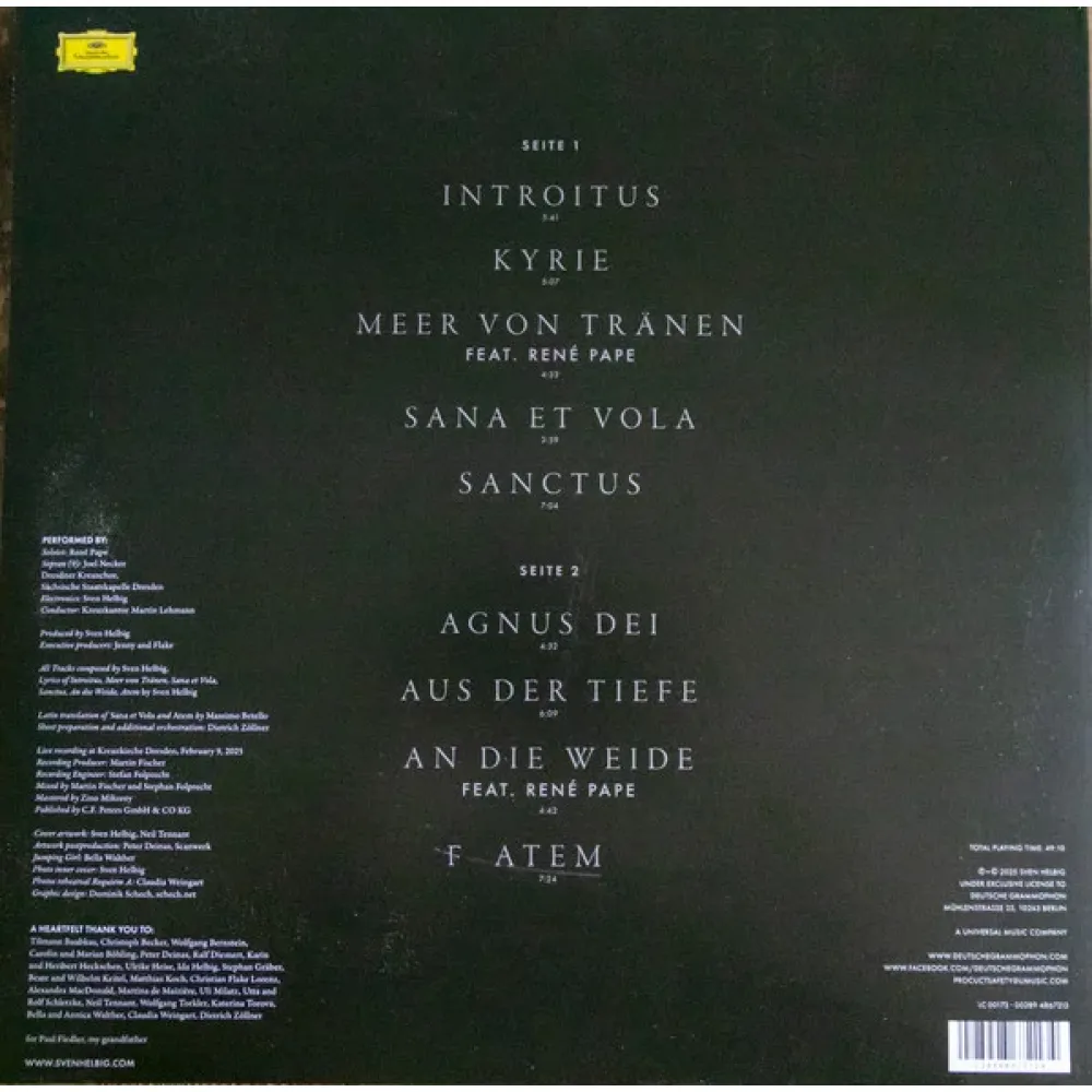 Sven Helbig – Requiem A - LP