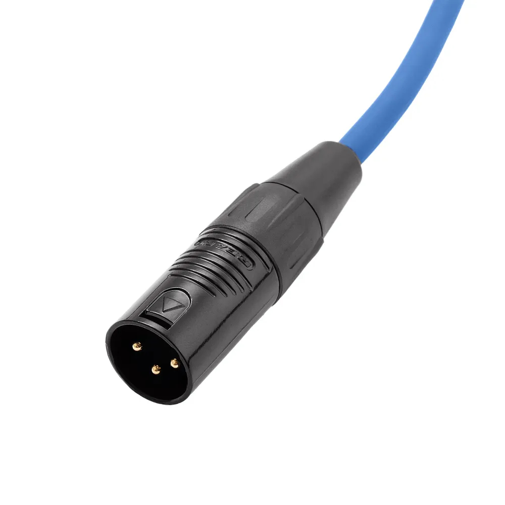 HeadMade Pro XLR-M - 6.3mm stereo Blue 2m