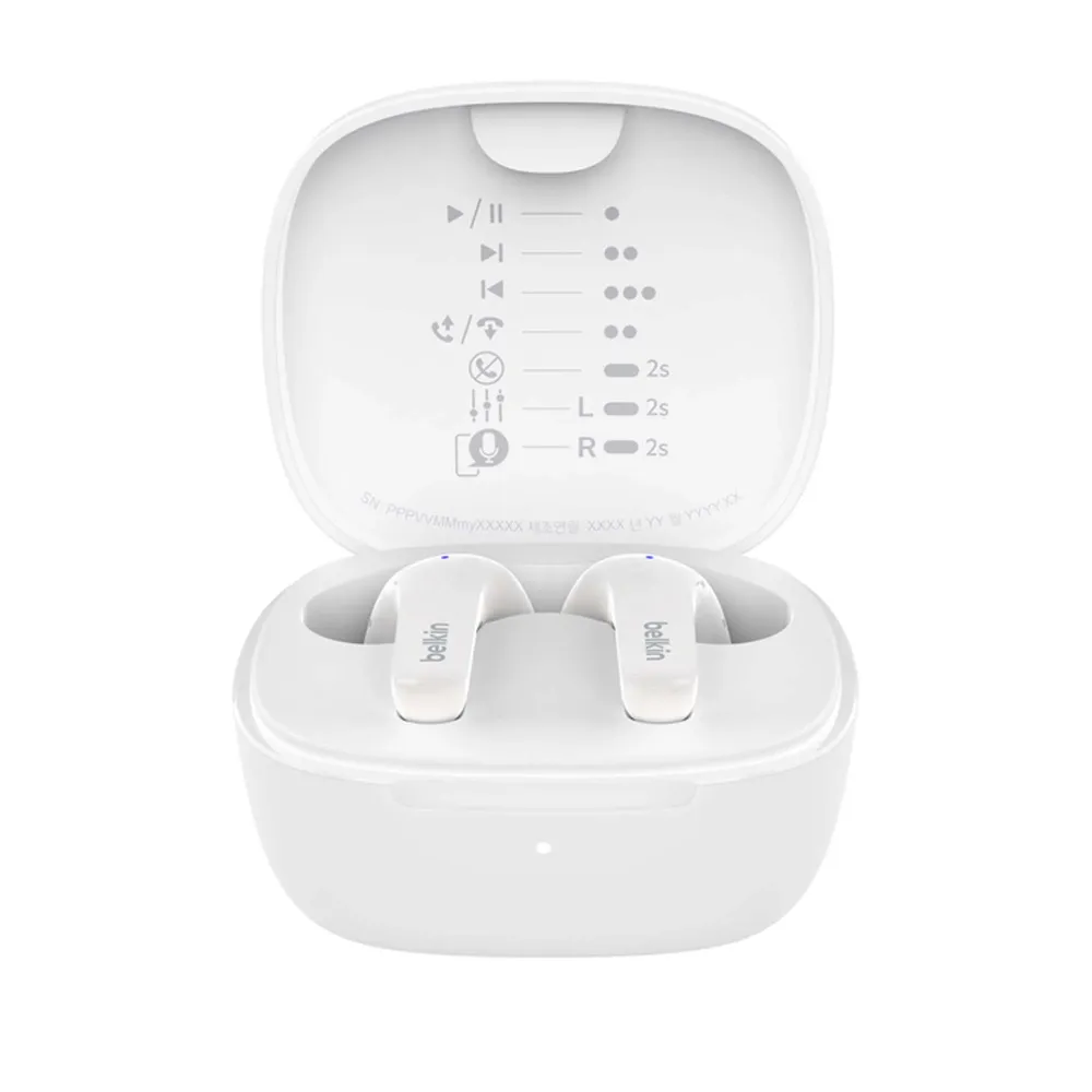 Belkin Soundform Motion Earbuds White