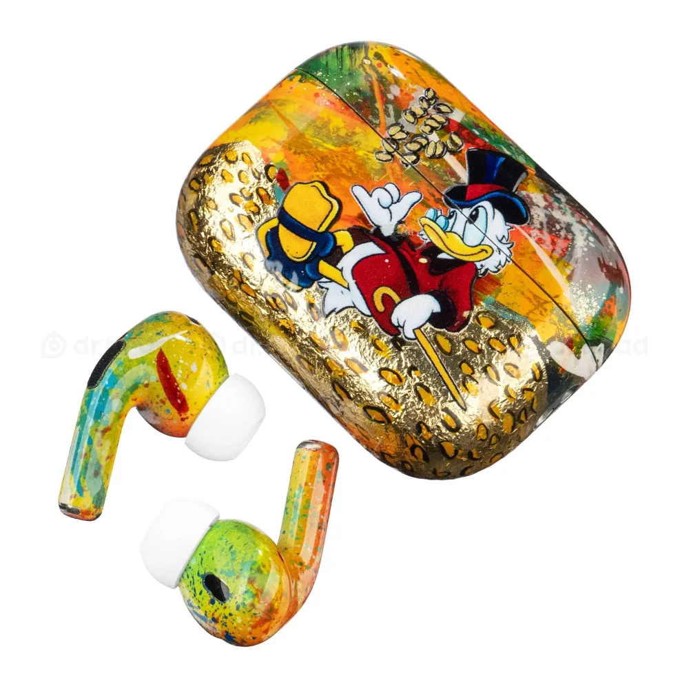 Apple AirPods Pro 2nd gen with MagSafe USB-C (2023) Scrooge McDuck Gloss
