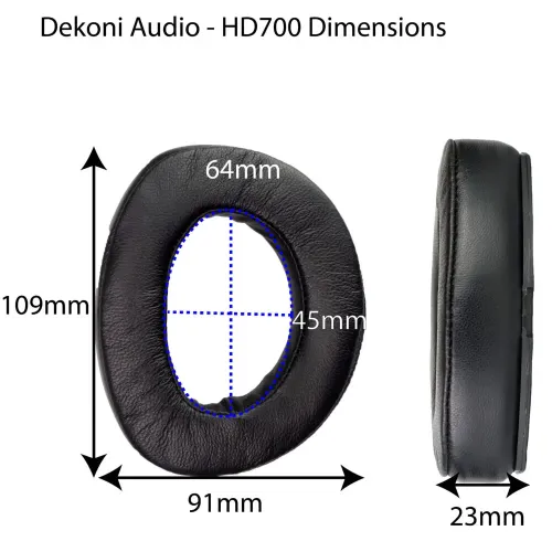 Dekoni Audio Elite Hybrid Ear Pad Set for Sennheiser HD700