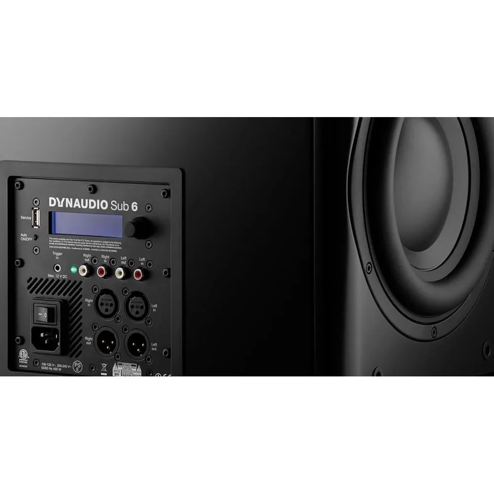 Dynaudio Sub 6 Satin Black