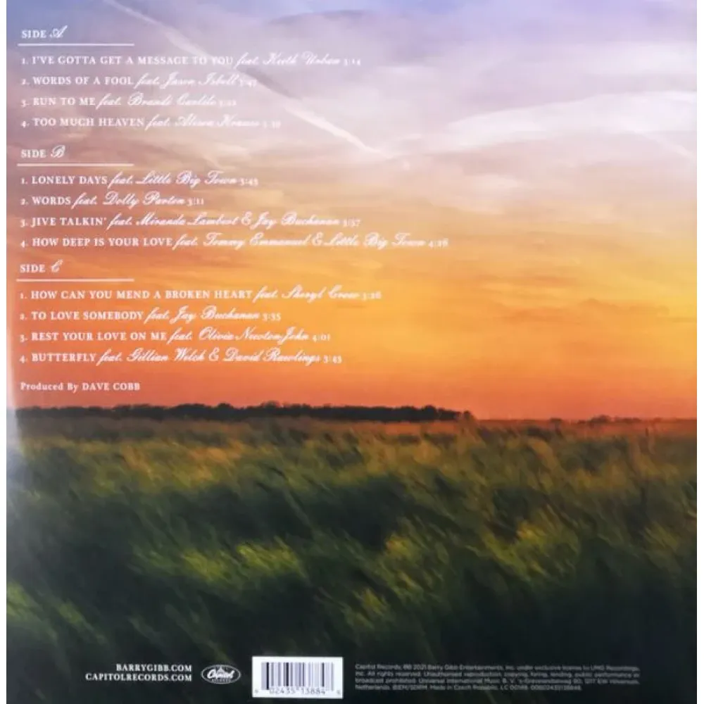 Barry Gibb & Friends - Greenfields: The Gibb Brothers Songbook Vol. 1 LP