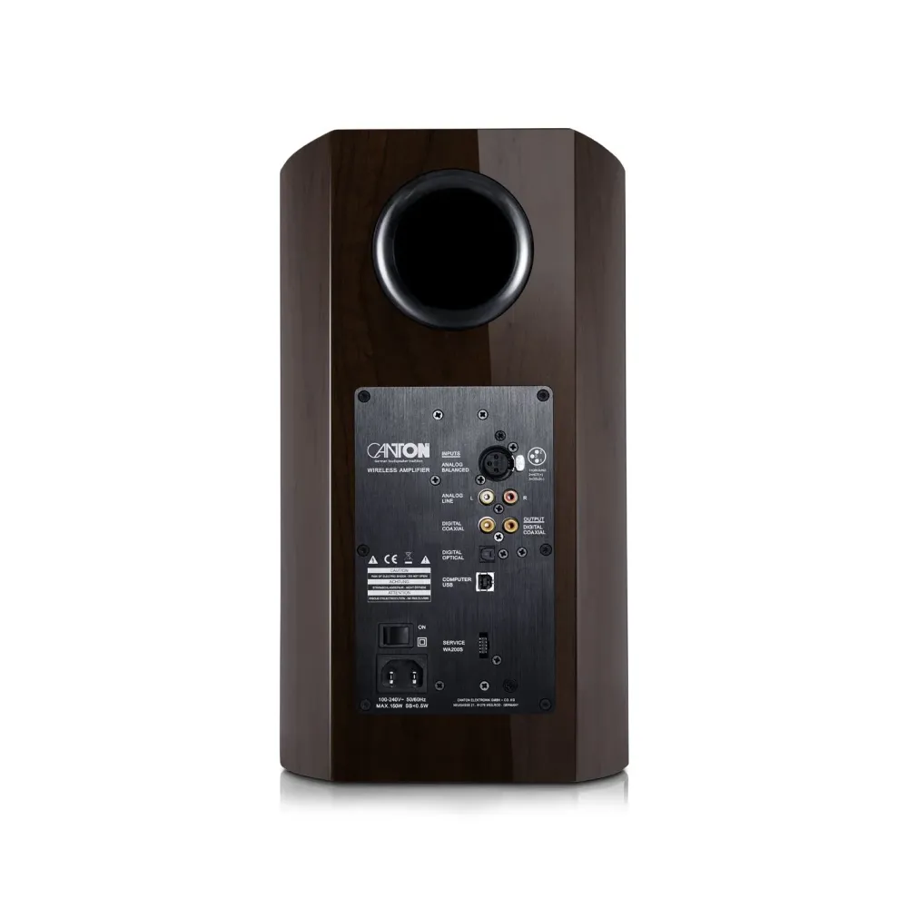 Canton Smart Vento 3 S2 walnut Dark High Gloss