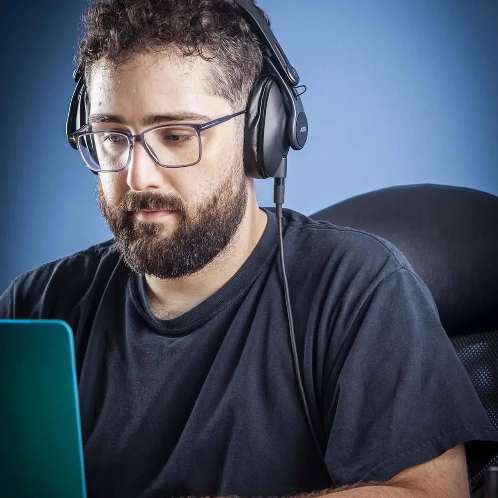 Dekoni Audio Choice Suede Replacement Ear Pads for AKG K371 Black