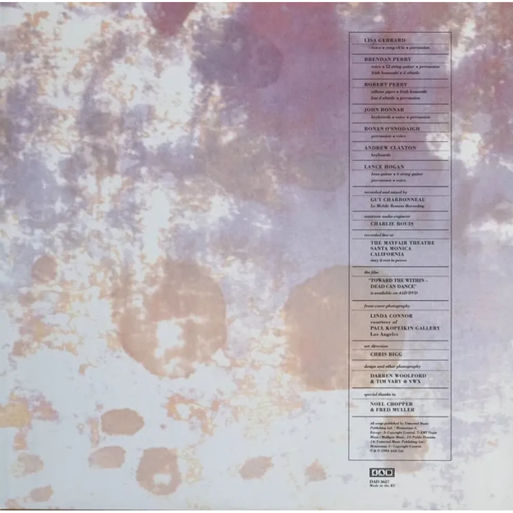 Dead Can Dance - Toward The Within