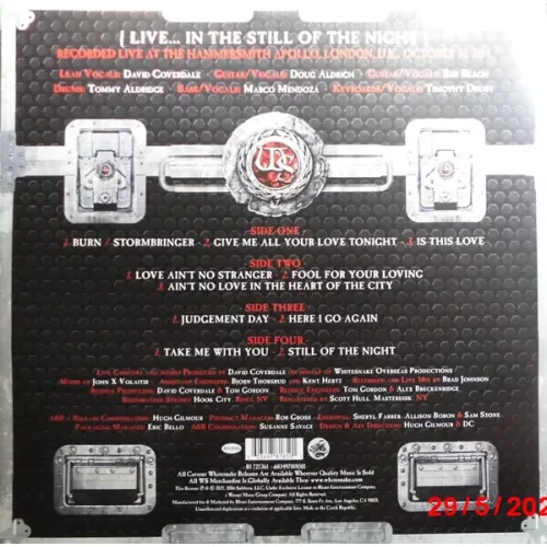 Whitesnake – Live In The Still Of The Night - 2LP