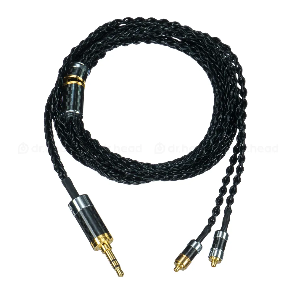 HeadMade IEM MMCX - 3.5mm Black 1.2m