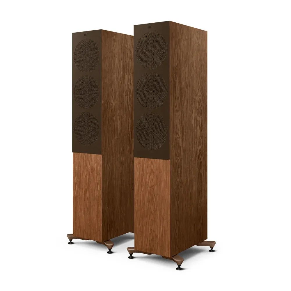 KEF R5 Meta Walnut