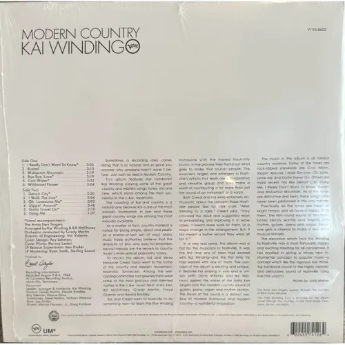 Kai Winding – Modern Country LP