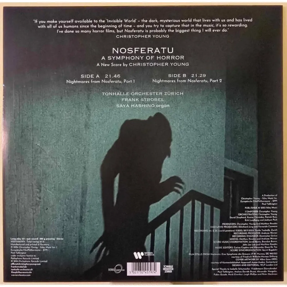 Christopher Young – Nosferatu (A Symphony Of Horror) LP