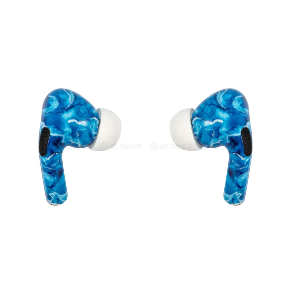 Apple AirPods Pro 2nd gen with MagSafe USB-C (2023) Blue Marble Gloss