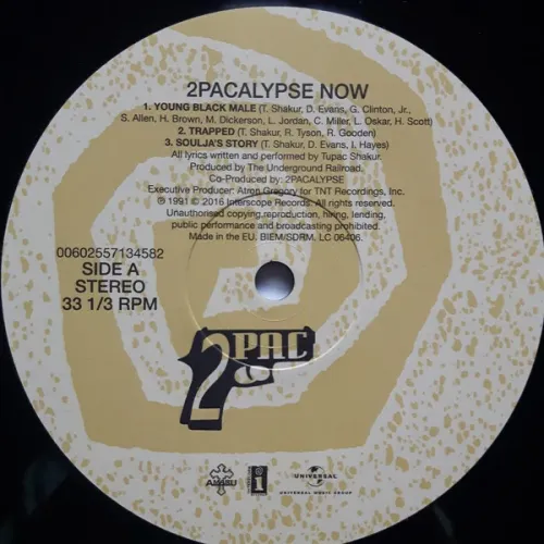 2Pac – 2Pacalypse Now 2LP