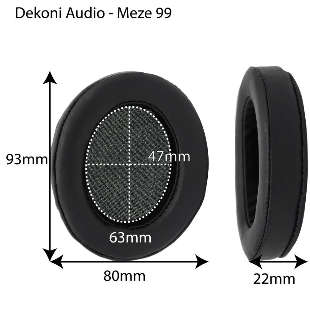 Dekoni Audio Elite Sheepskin Ear Pad Set for Meze 99