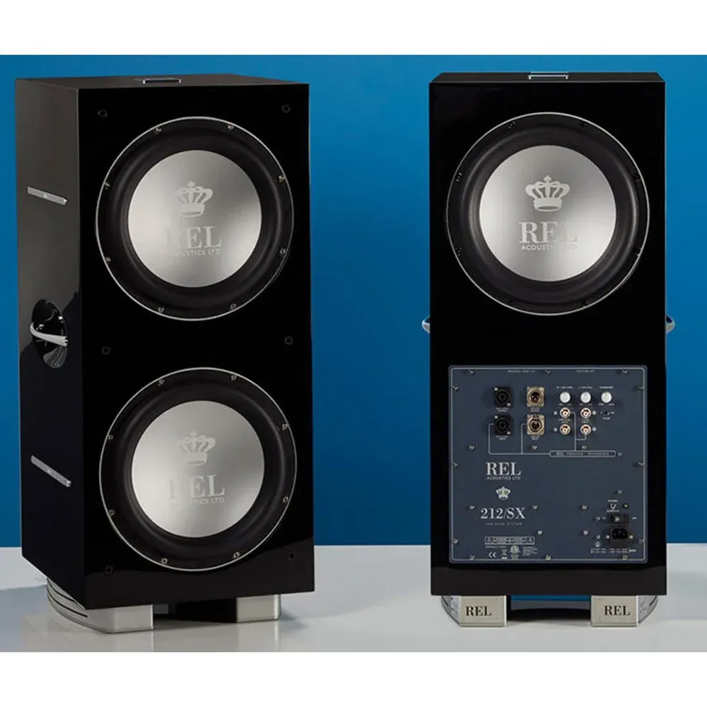 REL 212SX Piano Black