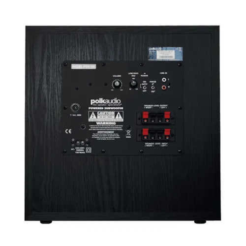 Polk Audio PSW10E Black