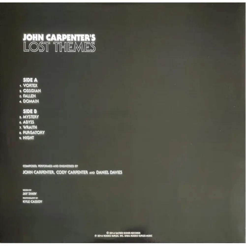 John Carpenter – Lost Themes - Cloured LP