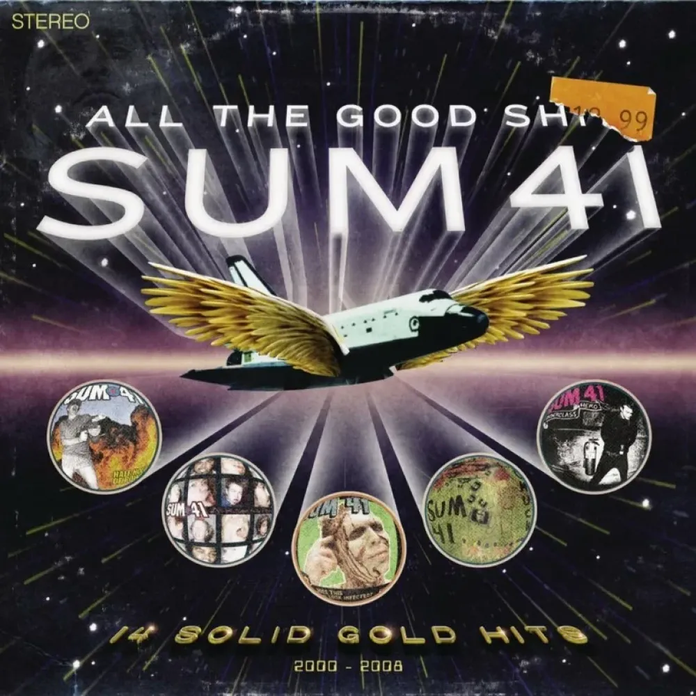 Sum 41 – All The Good Sh** - 14 Solid Gold Hits 2000 - 2008 - Purple Swirled LP