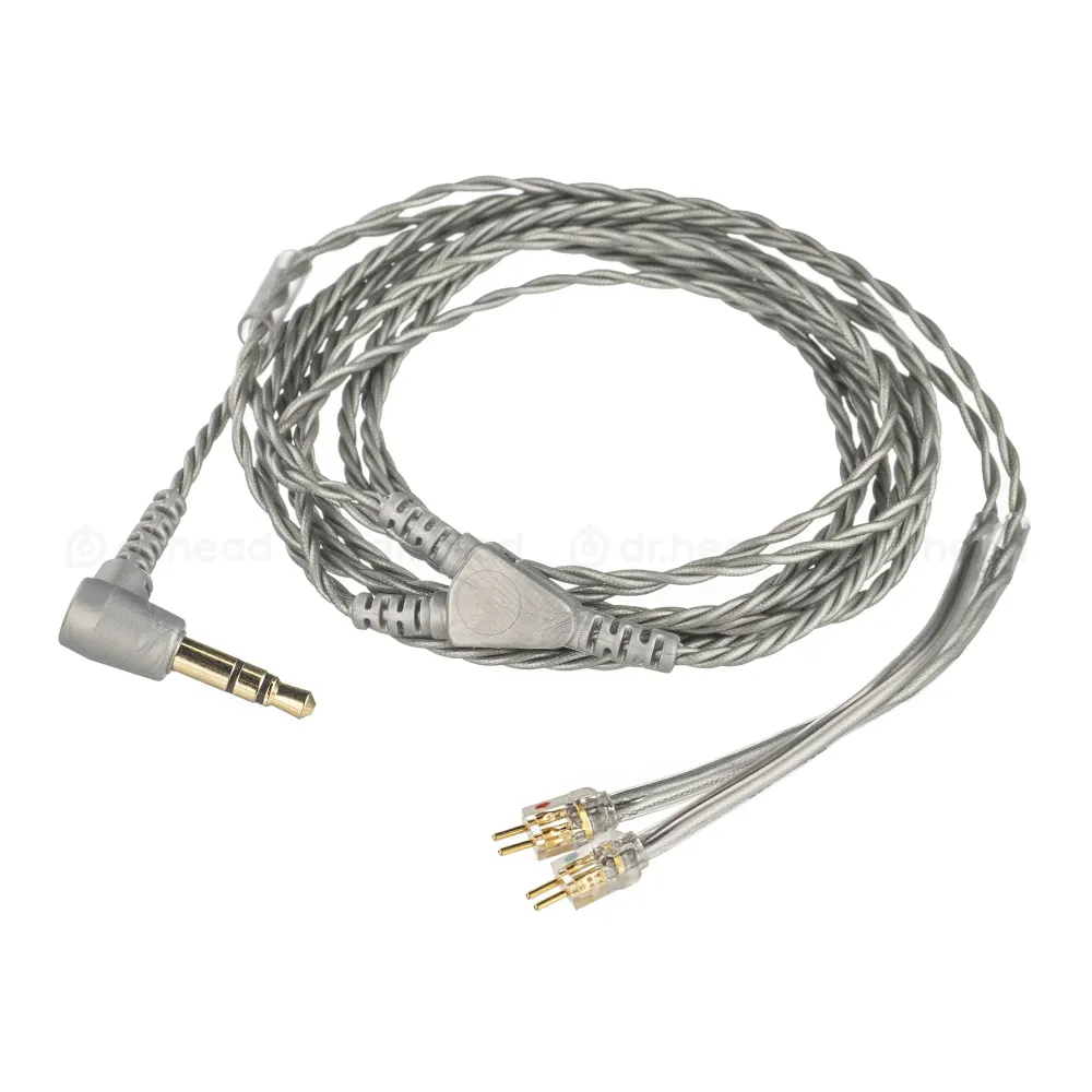 SoundLink Plasticsone IEM cable 2-pin - 3.5mm Grey 1.6m