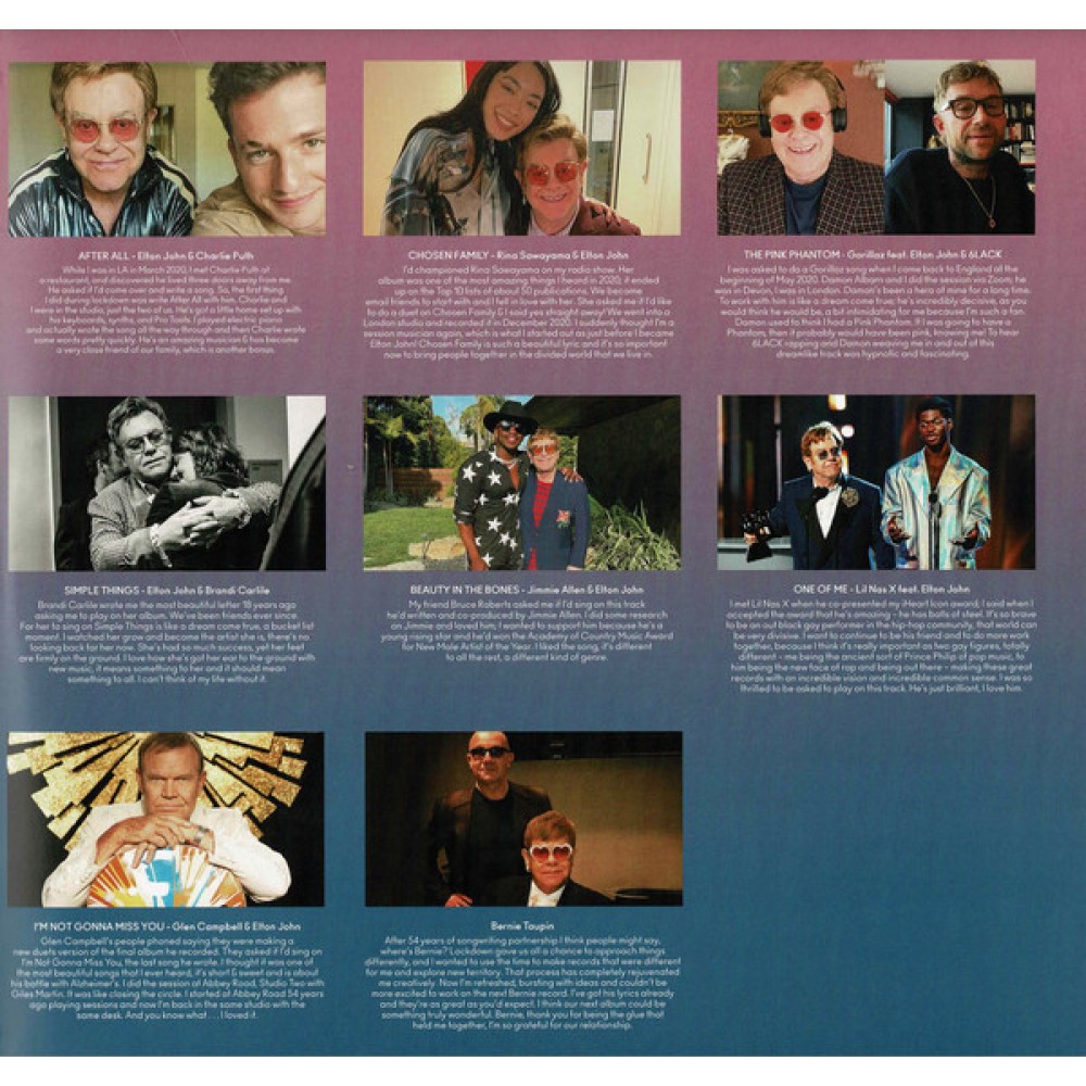 Elton John - The Lockdown Sessions LP