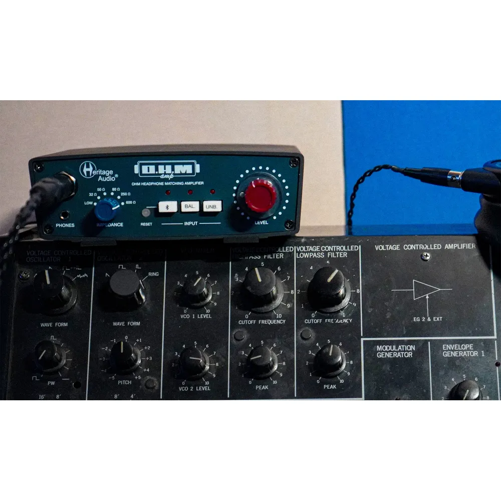 Heritage Audio O.H.M Amp Black Blue