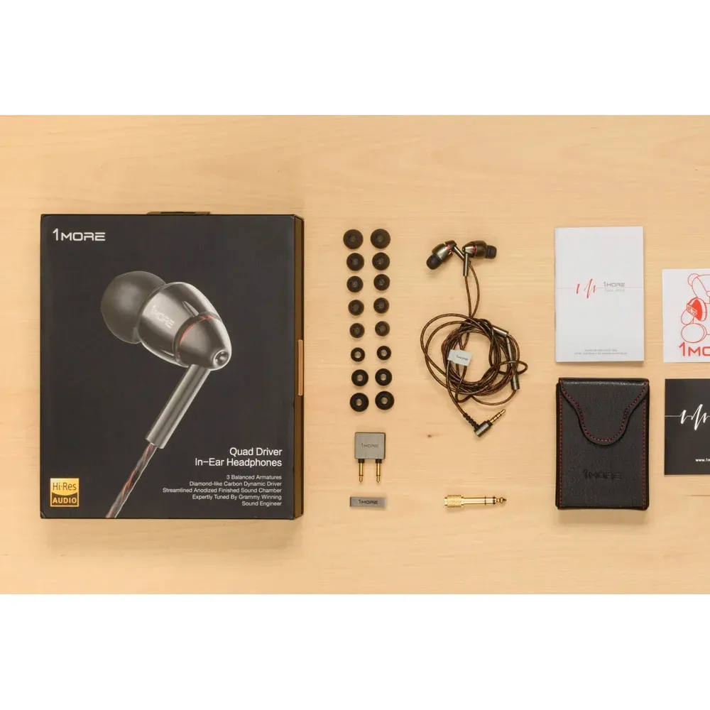 1MORE Quad Driver In-Ear E1010 Grey