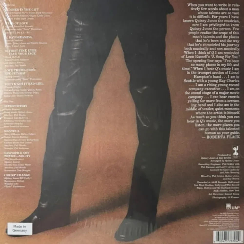 Quincy Jones - You've Got It Bad Girl - (Audiophile) LP