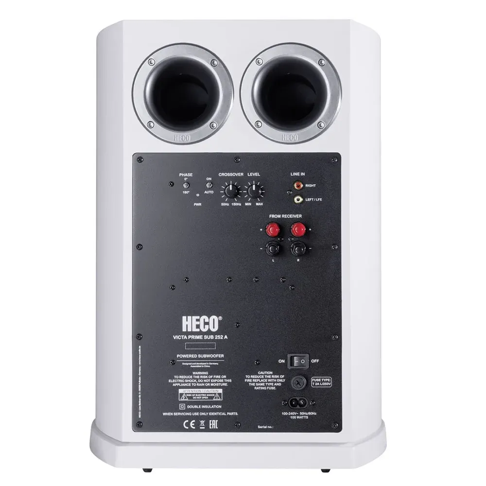 HECO Victa Elite Sub 252 A White