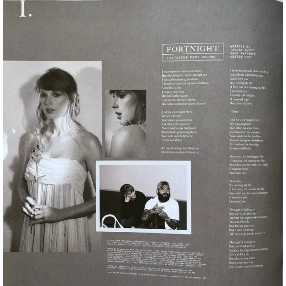 Taylor Swift – The Tortured Poets Department - Smoke Gray 2LP