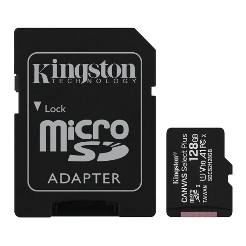 Kingston Canvas Select Plus Adaptor 128Gb