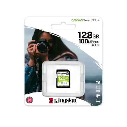 Kingston Canvas Select Plus 128 Gb UHS-I Class U3 V30