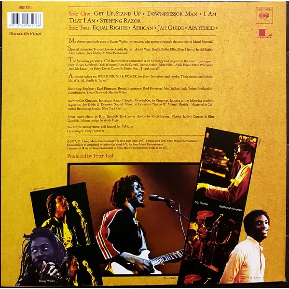 Peter Tosh - Equal Rights LP