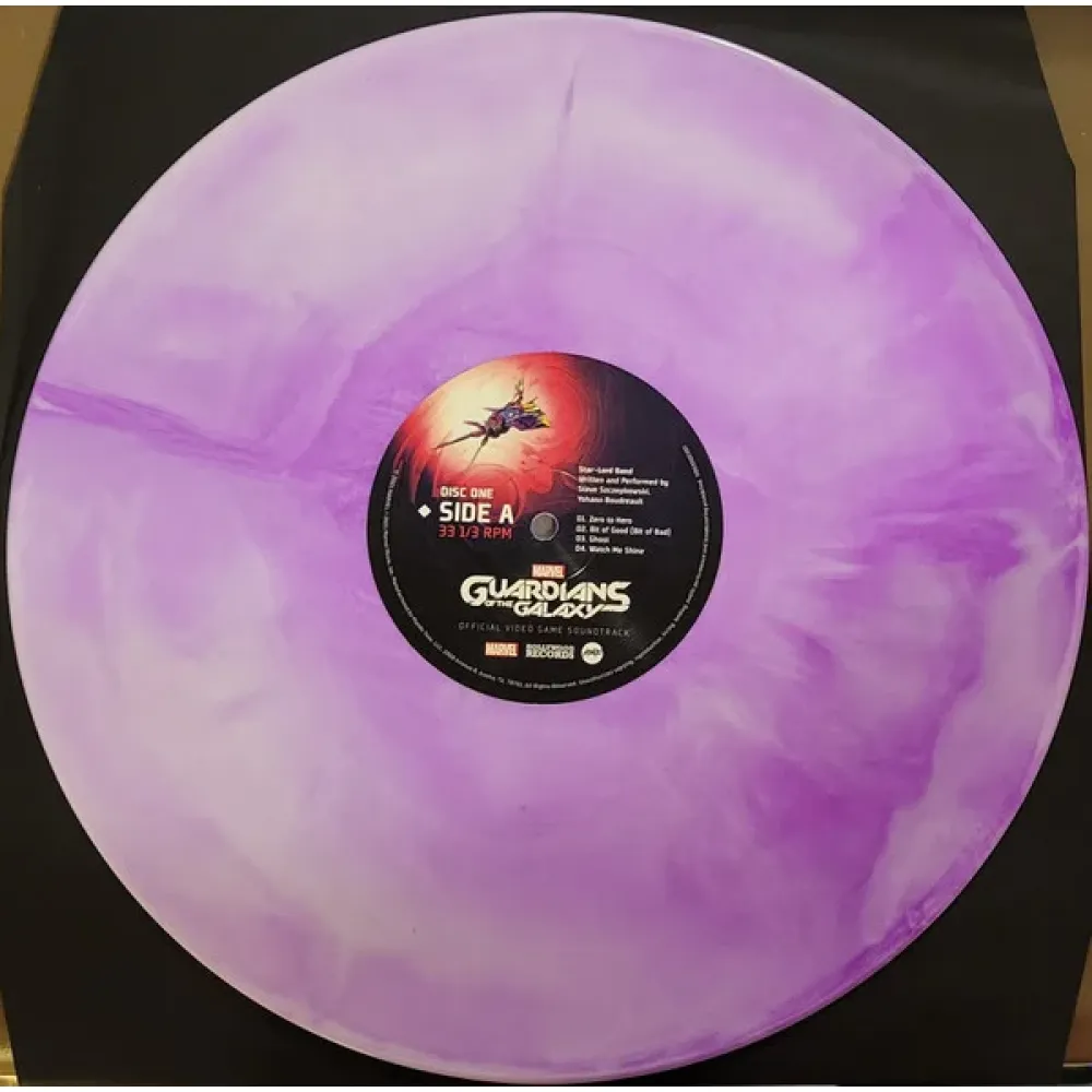 OST - Star-Lord Band, Richard Jacques – Marvel Guardians Of The Galaxy - Pink / Green - 2LP