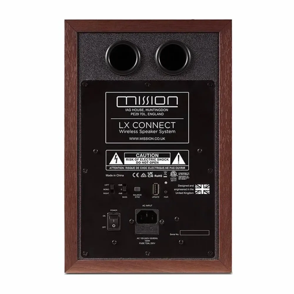 Mission LX Connect Walnut