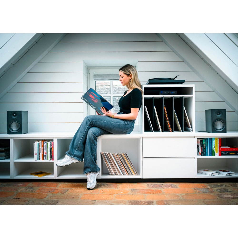 Pro-Ject Colourful Audio System E Satin Black