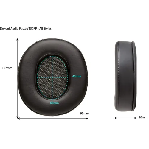 Dekoni Audio Elite Sheepskin Ear Pad Set for Fostex T50RP