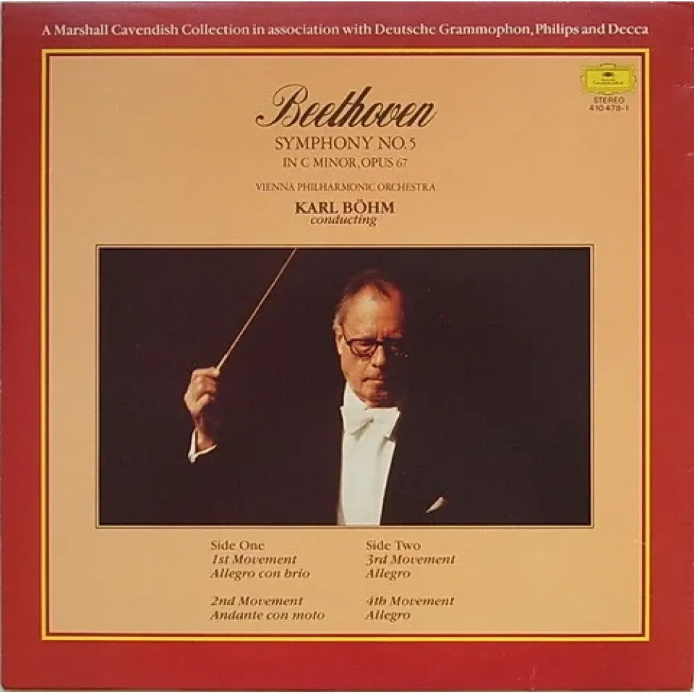 Herbert von Karajan, Ludwig van Beethoven - Symphony No. 5 In C Minor, Opus 67 - LP