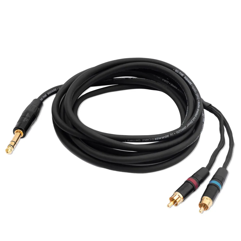 HeadMade Pro 2RCA - 6.3mm 3m