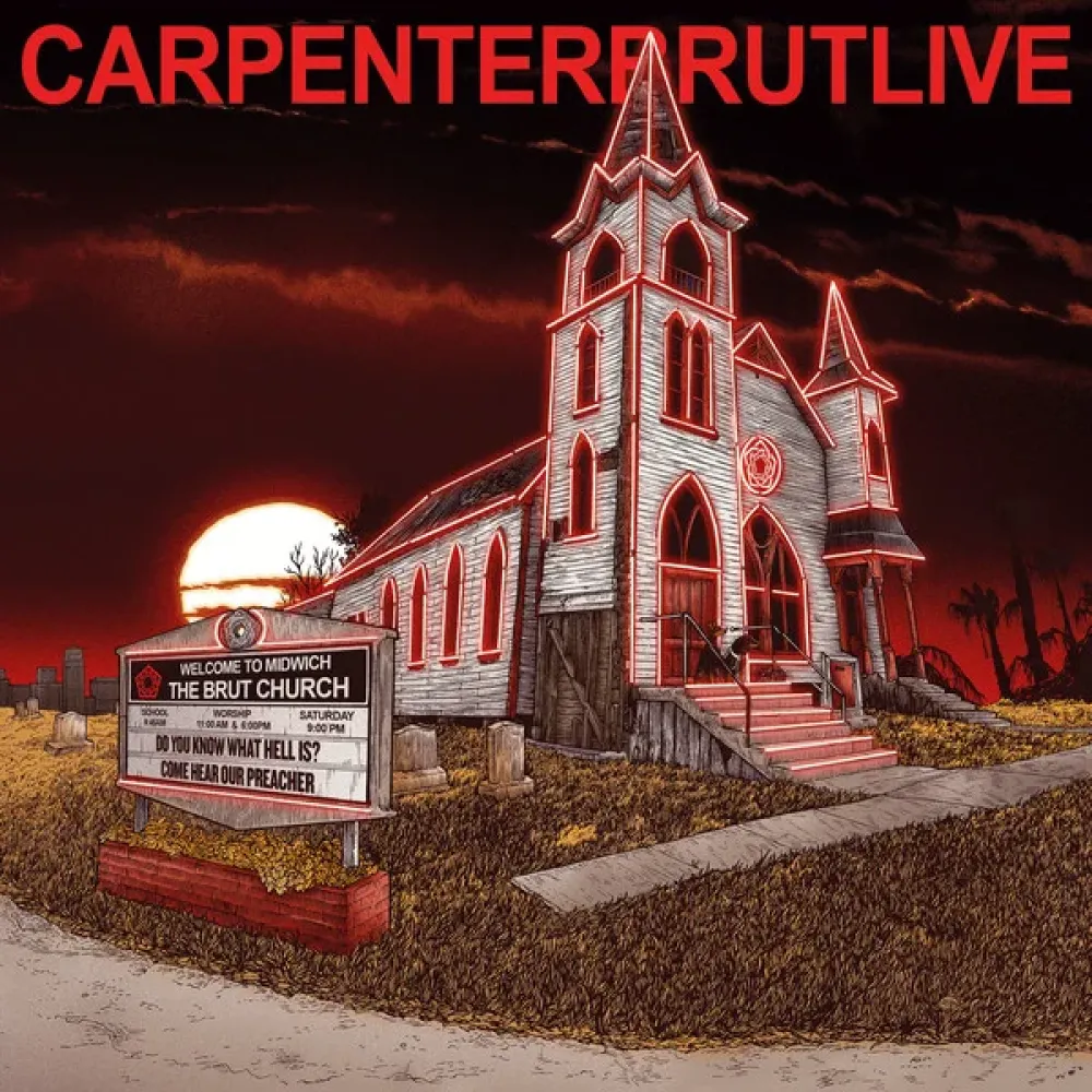 Brut Carpenter Carpenterbrutlive LP