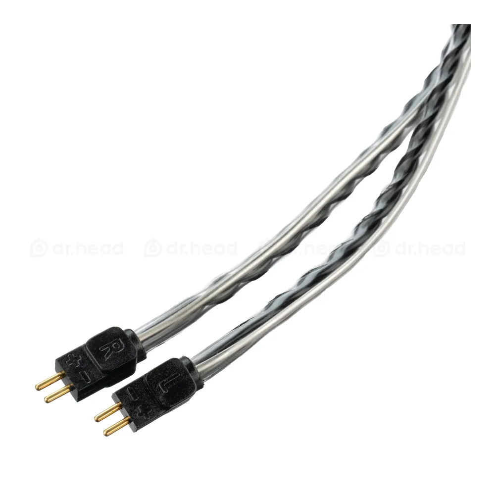 Aurian cable 2-pin - 3.5 mm Black 1.2m