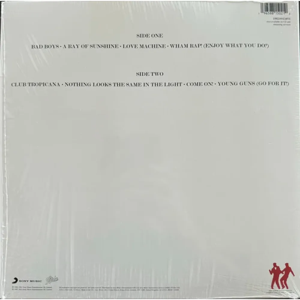 Wham! – Fantastic (Coloured Red Transparent) LP