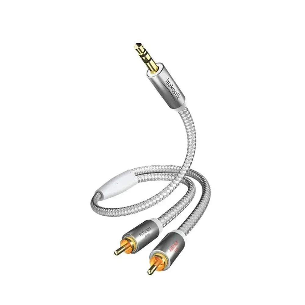 Inakustik Premium MP3 Audio Cable 3.5 Phone 2RCA 3м