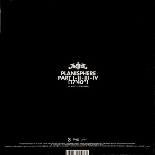 Justice – Planisphere - LP