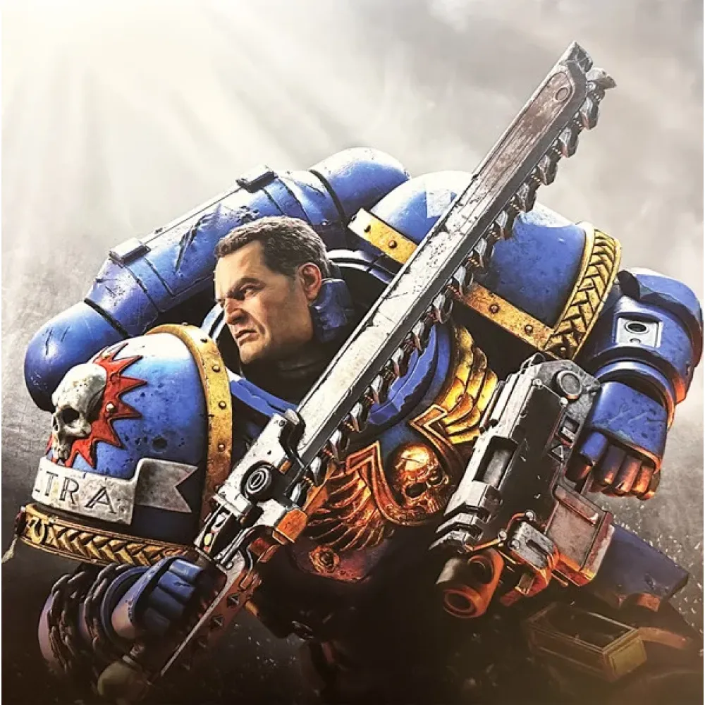 OST - Nima Fakhrara & Steve Molitz – Warhammer 40,000: Space Marine 2 - Blue, White - 2LP