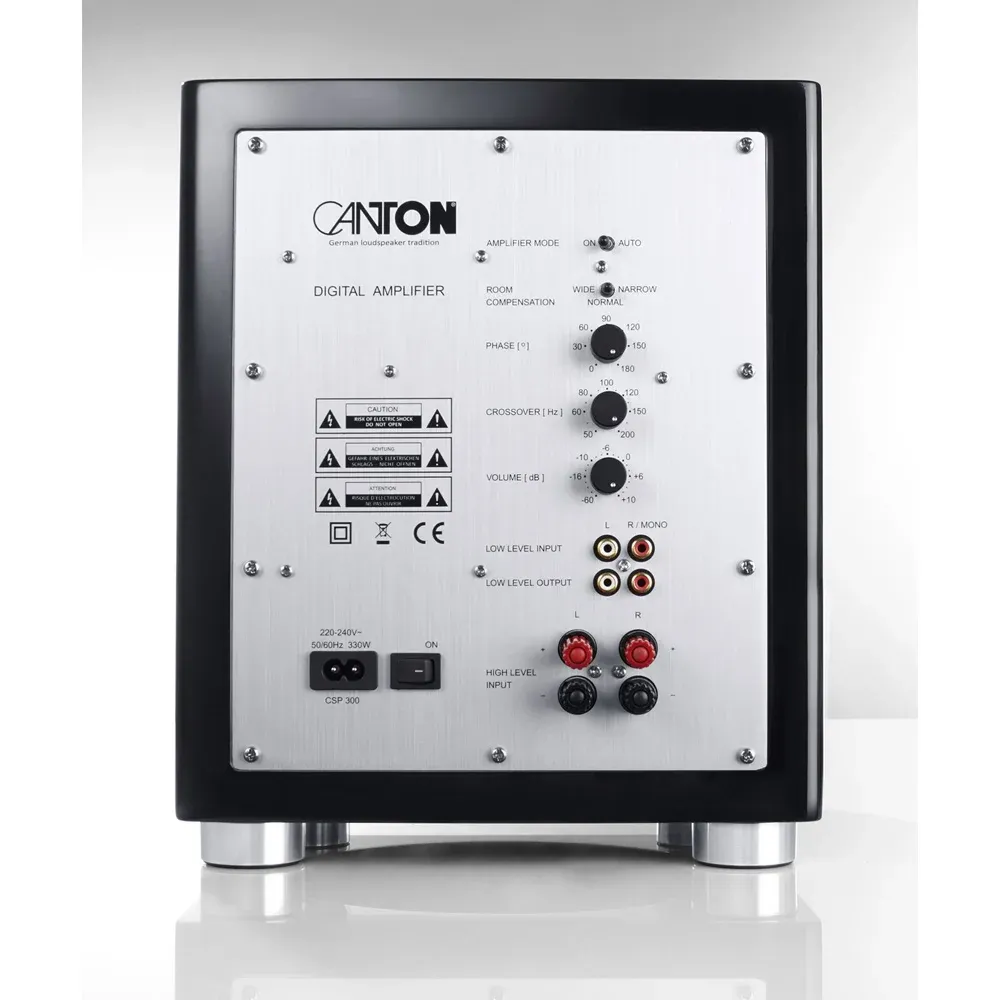 Canton SUB 601 Black High Gloss