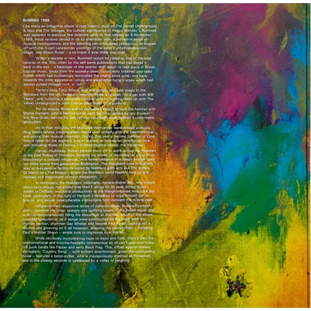 Happy Mondays - Bummed LP