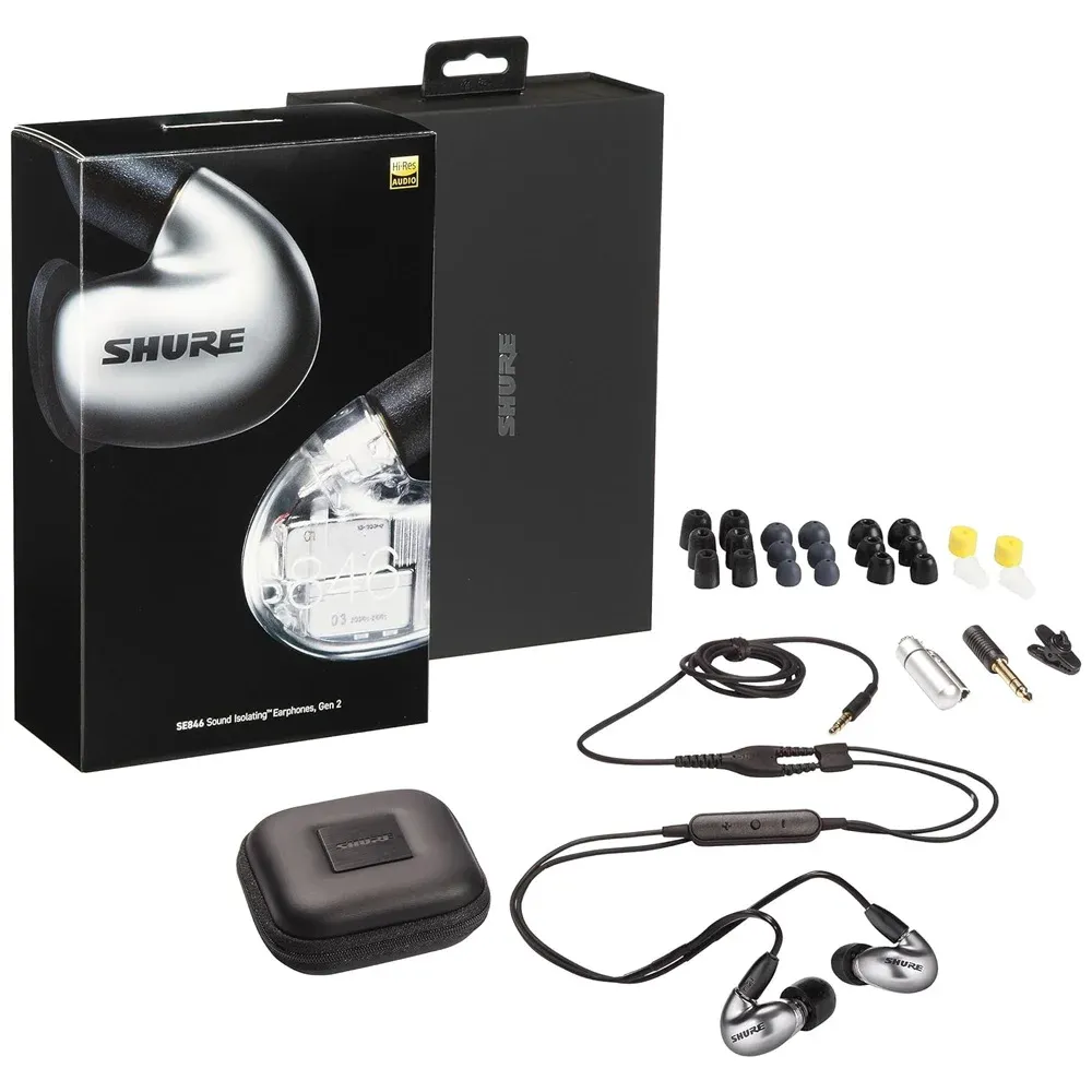 Shure SE846G2GT+UNI-EFS Silver